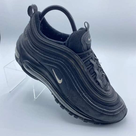 Nike Air Max 97 Trainers Triple Black 2019 UK Size 6 - Picture 5 of 7